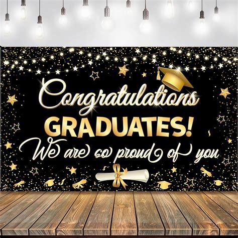 congratulations grad banners